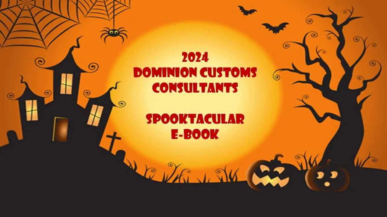 2024 Dominion Customs Consultants Halloween e-book